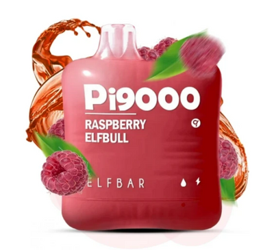 Elf Bar Pi9000 Raspberry Elfbull (Малина энергетик) н9.523 фото