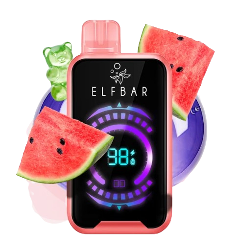 Elf Bar RAYA D2 20000 Watermelon Bubble Gum (Кавун жувальна гумка) RAYA D2 20000 Watermelon Bubble Gum фото