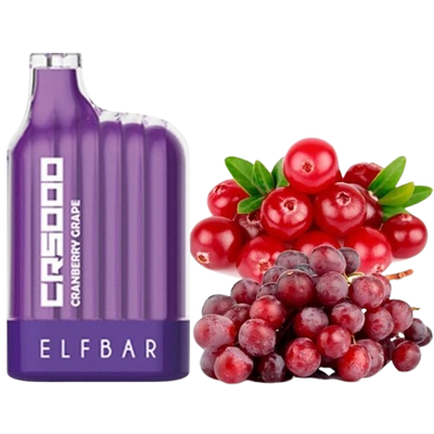 Elf Bar CR5000 Cranberry Grape (Журавлина Виноград) CR5000 Cranberry Grape фото