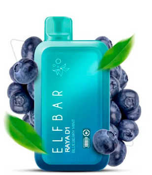 Elf Bar RAYA D13000 Blueberry Mint (Черника мята) н_RAYA19 фото