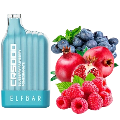 Elf Bar CR5000 Blueberry Raspberry Pomegranate (Чорниця Малина Гранат) CR5000 Blueberry Raspberry Pomegranate фото