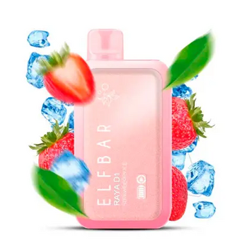 Elf Bar RAYA D13000 Strawberry Ice (Клубника лёд) н_RAYA8 фото