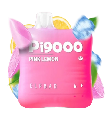 Elf Bar Pi9000 Pink Lemon (Розовый лимонад) н9.624 фото