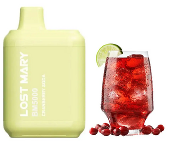 LOST MARY BM5000 Журавлина СОДА 5% л322 фото