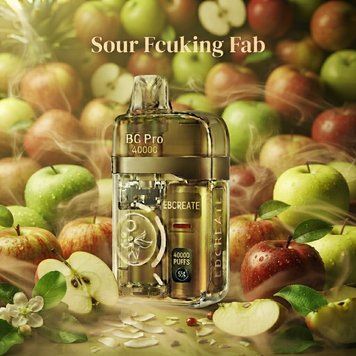 EBCREATE BC PRO 40K Sour Fcuking Fab (Цитруси Яблуко) EBCREATE BC PRO 40K Sour Fcuking Fab фото