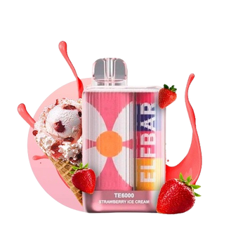 Elf Bar TE6000 Strawberry Ice Cream н_ТЕ6.21 фото