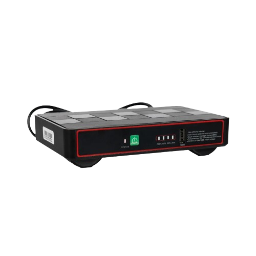 Источник бесперебойного питания DC UPS Kraft KRF-MUPS-1812 5V/9V/12V/24V/PoE, LiFePO4 2*6Ah, для роутера и медиаконвертера 42-00109 фото