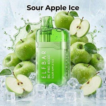 EBCREATE BC PRO 40K Sour Apple Ice (Кисле Яблуко Лід) EBCREATE BC PRO 40K Sour Apple Ice  фото