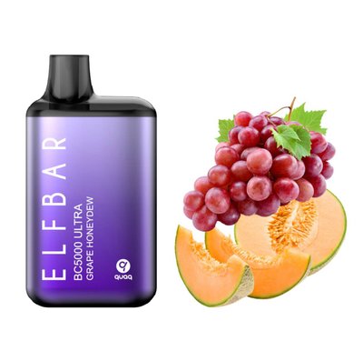 Elf Bar BC5000 ULTRA 5% Grape Honeydew (Виноградний мед диня) 903 фото