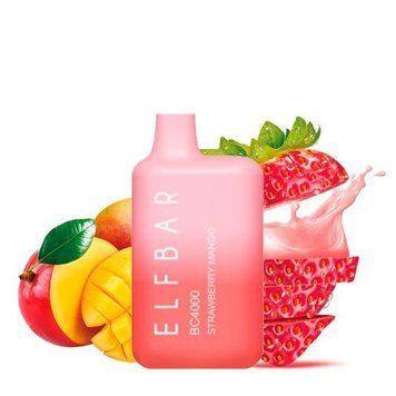 Elf Bar BC4000 5% Strawberry Mango (Клубника Манго) ELF_4000_000131 фото