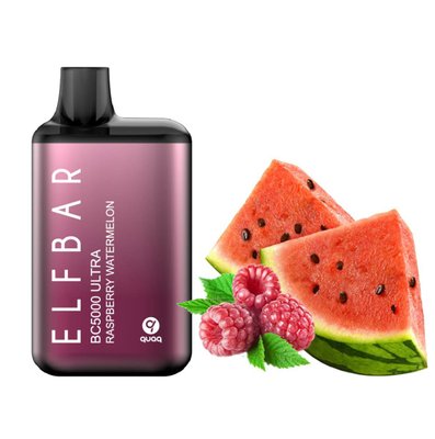 Elf Bar BC5000 ULTRA 5% Raspberry Watermelon (Малина Арбуз) 909 фото