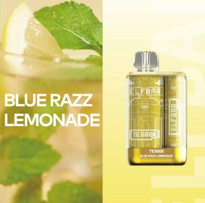 Elf Bar TE5000 5% Blue Razz Lemonade н6_ТЕ9 фото