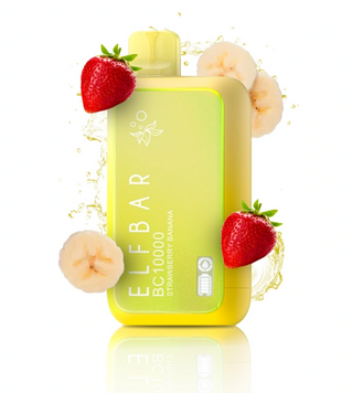 Elf Bar BC 10000 Puffs Strawberry Banana (Банан Полуниця) н14112 фото
