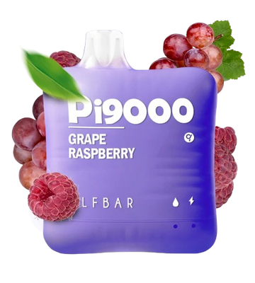 Elf Bar Pi9000 Grape Raspberry (Виноград Малина) н9.825 фото