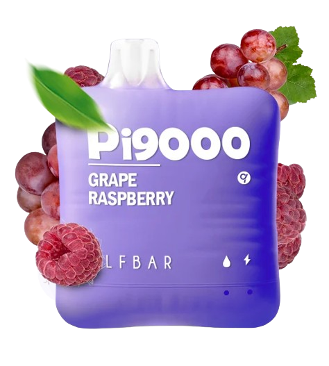 Elf Bar Pi9000 Grape Raspberry (Виноград Малина) н9.825 фото