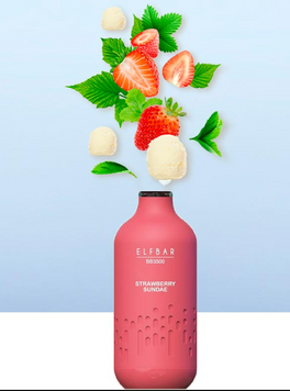 Elf Bar BB3500 Strawberry Sundae н.бб5 фото
