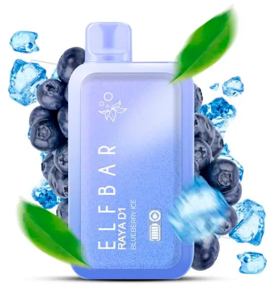 Elf Bar RAYA D13000 Blueberry Ice (Черника лёд) RAYA14 фото