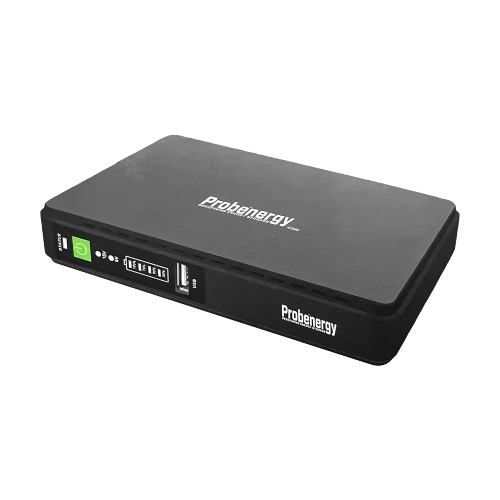 Джерело безперебійного живлення Mini UPS Probenergy DC-30WA 8800mAh 5V/9V/12V/15V, Li-ion 4*2.2Ah, для роутера і медіаконвертера 42-00160 фото