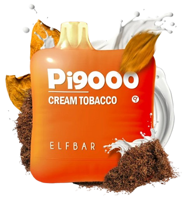 Elf Bar Pi9000 Cream Tobacco (Крем Тютюн) 9.17 фото