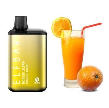 Elf Bar BC5000 ULTRA 5% Orange soda (Апельсиновая Содовая) 8433 фото