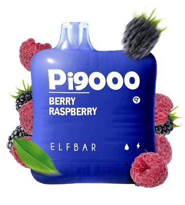 Elf Bar Pi9000 Berry Raspberry (Ягода Малина) н9.1226 фото