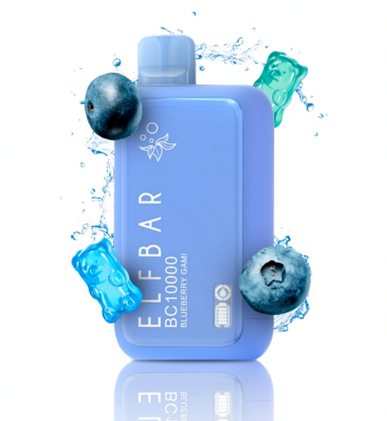 Elf Bar BC 10000 Puffs Blueberry Gami (Черника Желейный Медведь) н14113 фото