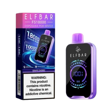 Elf Bar FS18000 Grape raspberry (Виноград Малина) Grape raspberry  фото