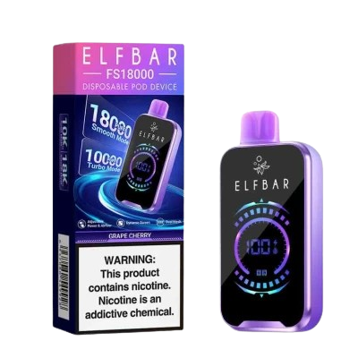 Elf Bar FS18000 Grape raspberry (Виноград Малина) Grape raspberry  фото