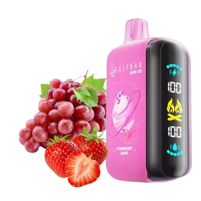 Elf Bar RAYA D3 25000 Strawberry Grape (Полуниця Виноград) 25000 Strawberry Grape фото