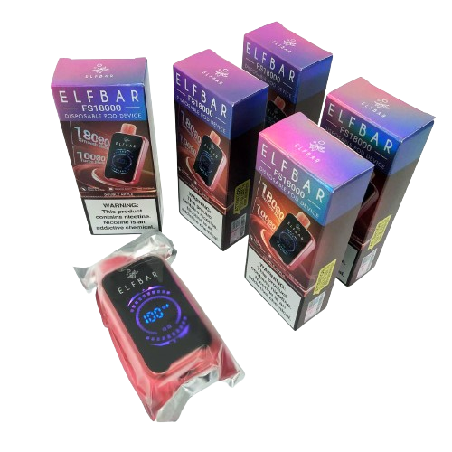 Elf Bar FS18000 Grape raspberry (Виноград Малина) Grape raspberry  фото