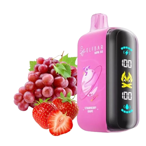 Elf Bar RAYA D3 25000 Strawberry Grape (Клубника Виноград) 25000 Strawberry Grape фото