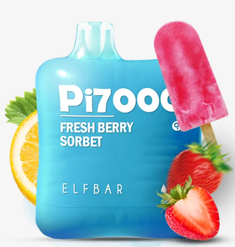 ELF BAR PI7000 Fresh Berry Sorbet el629 фото