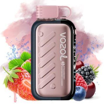 Vozol Gear Ice & Sweet 50000 Strawberry Raspberry Cherry (Полуниця Малина Вишня) 5% Vozol Gear Ice & Sweet 50000 Strawberry Raspberry Cherry  фото