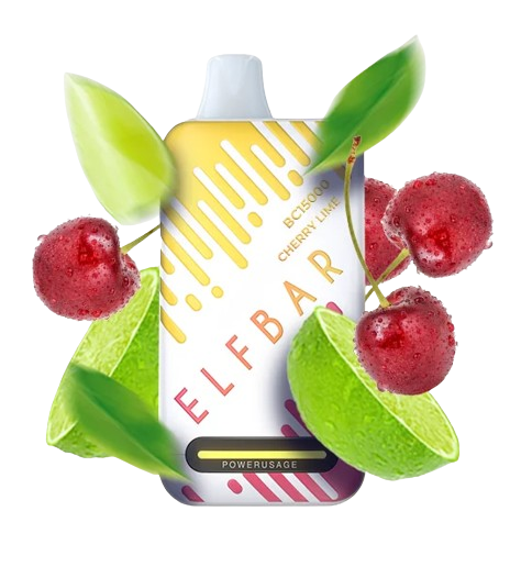 Elf Bar BC15000 Cherry Lime (Вишня Лайм) BC15000 Cherry Lime фото