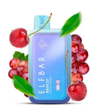 Elf Bar RAYA D13000 Grape Cherry (Виноград вишня) н_RAYA4 фото