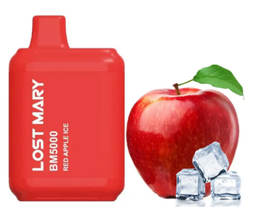 LOST MARY BM5000 Красное Яблоко айс 5% л1326 фото