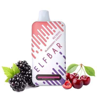 Elf Bar BC18000 Blackberry Cherry (Ожина Вишня) bc1 фото