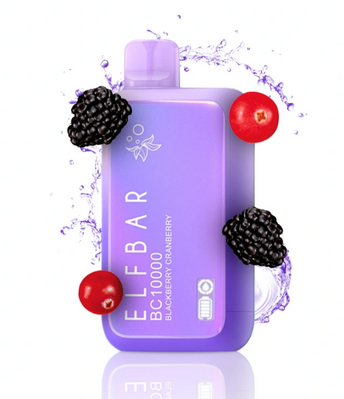 Elf Bar BC 10000 Puffs Blackberry Cranberry (Клюква Ежевика) н14114 фото