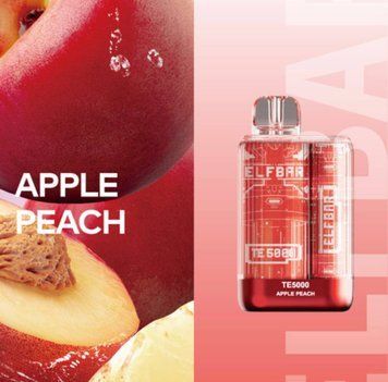 Elf Bar TE5000 5% Apple Peach ТЕ13.135 фото