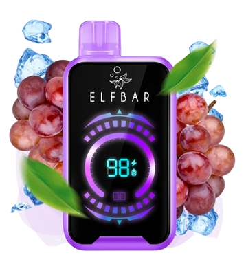 Elf Bar RAYA D2 20000 Grape ice (Виноград Лід) RAYA D2 20000 Grape ice фото