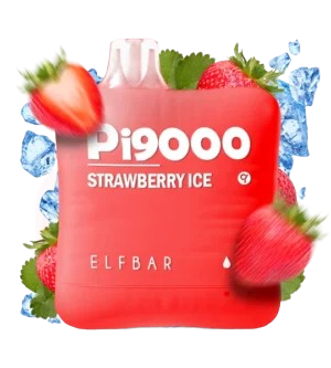 Elf Bar Pi9000 Strawberry Ice (Клубника лёд) н9.1130 фото