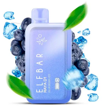 Elf Bar RAYA D13000 Blueberry Ice (Черника лёд) н_RAYA14 фото
